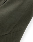 YAYING Funnel-Neck Short Wool Trench Coat