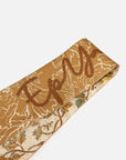 EP YAYING Silk Scarf with Oriental-Inspired Print EAKASZP02BG