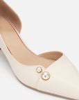 EP YAYING Elegance Pearl Hollow High Heels