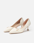 EP YAYING Elegance Pearl Hollow High Heels