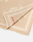 EP YAYING Silk-Wool-Cashmere Chinese Peony Print Scarf