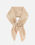 EP YAYING Silk-Wool-Cashmere Chinese Peony Print Scarf