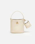 EP YAYING Ru Yi Cloud-Shoulder Medium Bucket Bag EAKALB001BW