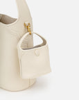 EP YAYING Ru Yi Cloud-Shoulder Medium Bucket Bag EAKALB001BW