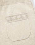 YAYING High-waisted Knit Straight Leg Pants