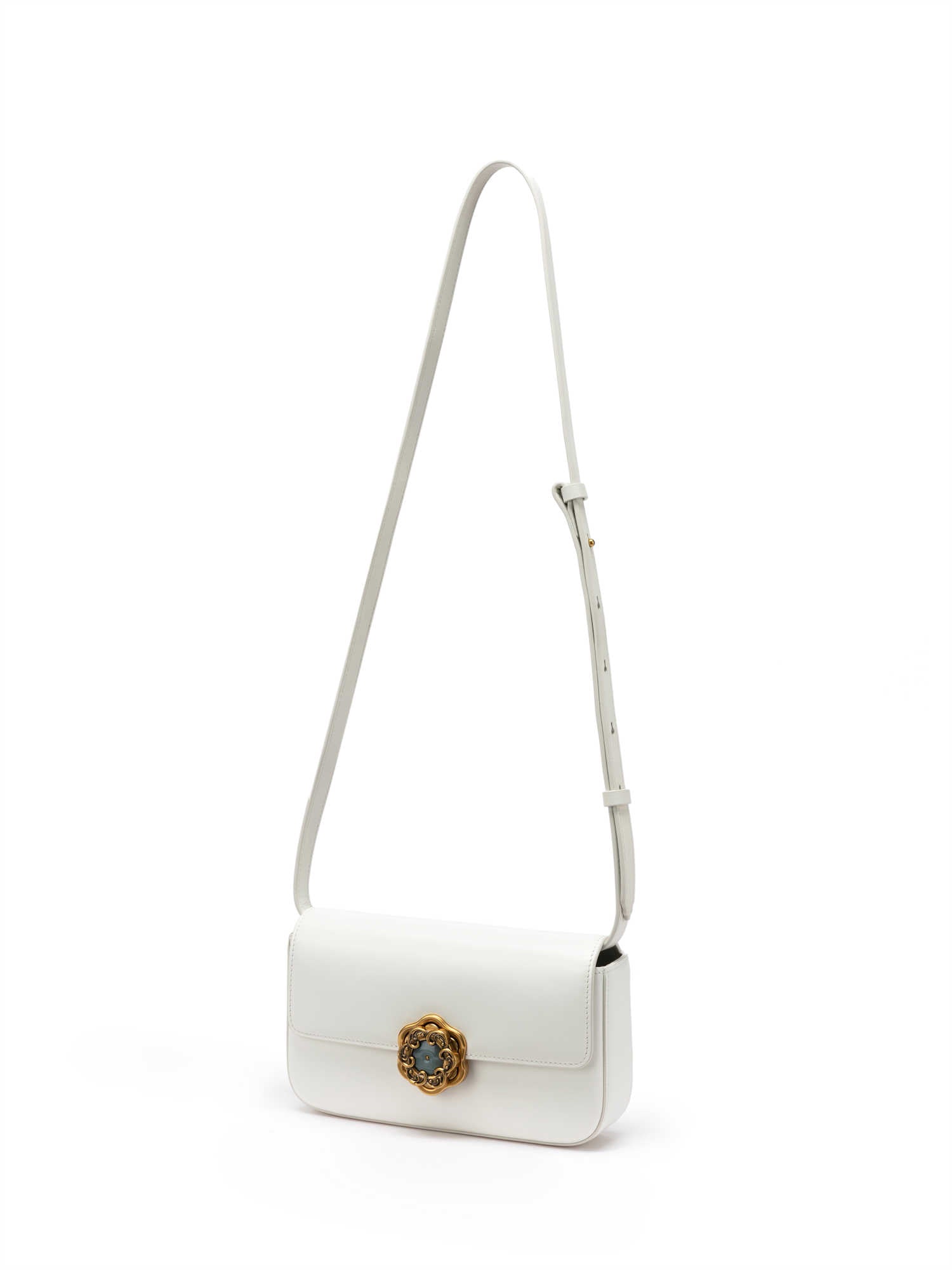 YAYING Rotating Peony Clasp Square Bag