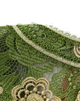 YAYING Green Floral Pattern Jacket