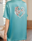 YAYING Acetic Acid Square Shoulder T-shirt EPJET5303AG