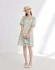 EP YAYING Silk Chiffon Dress