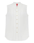 YAYING Silk-Cotton Sleeveless Shirt