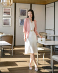YAYING V-neck Jacquard Knitwear