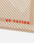 EP YAYING Silk Letter Print Scarf