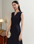 YAYING Waist-Cinched Vest Dress