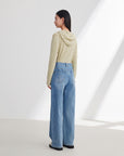 EP YAYING Antibacterial Cooling Denim Pants
