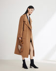 EP YAYING Wool Cashmere Coat