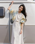 EP YAYING A-line Denim Skirt