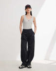 EP YAYING Outdoor Sport Wide-leg Pants