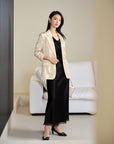 EP YAYING Silk Blazer