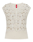 YAYING Hollow Out Sleeveless Knitwear