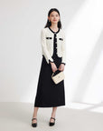 EP YAYING Parisian-style Cut-out Knit