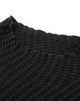Half-High Collar Knit Top