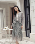 YAYING Water-Soluble Lace Knit Cardigan