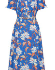 YAYING Printed Waist-fitted Dress