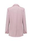 EP YAYING Silk Wool Blazer