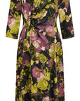 YAYING Silk Floral Dress