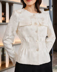 YAYING Mulberry Silk Embroidered Jacket