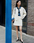 EP YAYING Pure Wool Short Coat