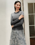 YAYING Crew Neck wool Knit Sweater