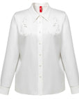 YAYING Chinese-style Silk Shirt