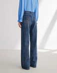 EP YAYING Straight Wide-Leg Jeans