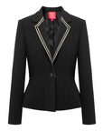 YAYING Triacetate Waist-tailored Suit Jacket