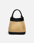 EP YAYING Lucky Woven Bucket Handbag