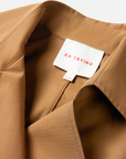 EP YAYING Mid-Length Trench Coat