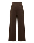 EP YAYING Textured Brushed Straight-Leg Pants