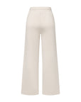 EP YAYING Short-Sleeve Round-Neck Cashmere Knit Top
