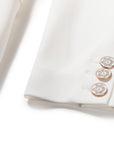 YAYING White Blazer