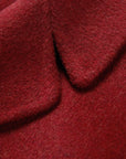 YAYING Red Long Coat