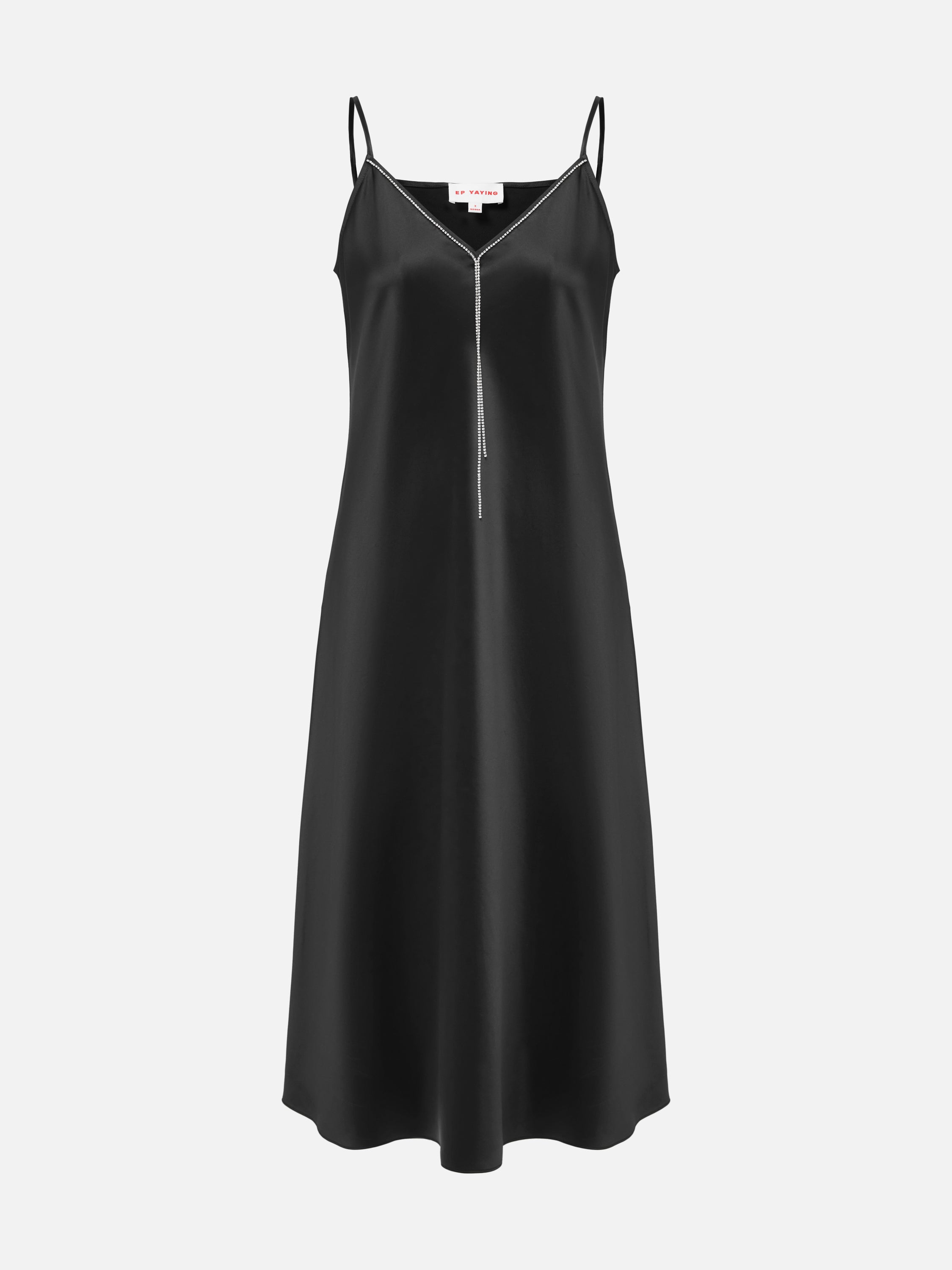 EP YAYING Black Strappy Dress