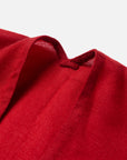 EP YAYING Red Embroidered 100% Cashmere Shawl