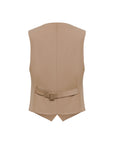 EP YAYING Beige Button Vest