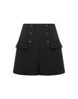 EP YAYING High-waisted Love Button Shorts