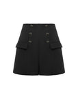 EP YAYING High-waisted Love Button Shorts