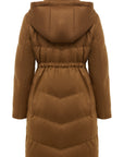 YAYING Long Cashmere Down Jacket