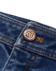 YAYING Blue Straight Leg Jeans
