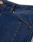 YAYING Blue Straight Leg Jeans