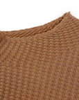 YAYING Brown Long Sleeve Knit Top